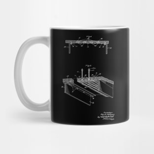 Water Jet Propelled Vintage Patent Hand Drawing Mug